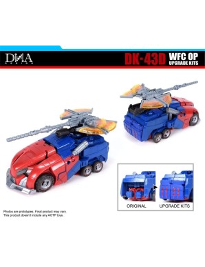 DNA Design DK-43D Upgrade Kit for Transformers War for Cybertron Studio Series Optimus Prime