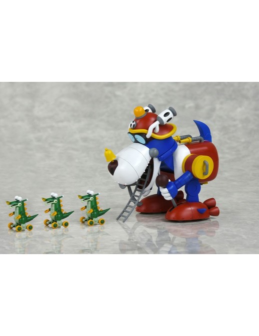 Bellfine Time Bokan Yatter-Wan Plastic Model Kit