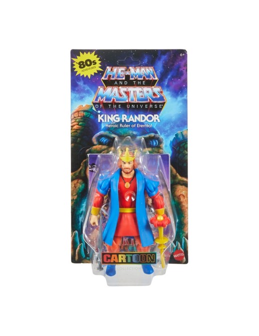 Mattel Masters of the Universe King Randor Heroic Ruler of Eternia! Cartoon Collection