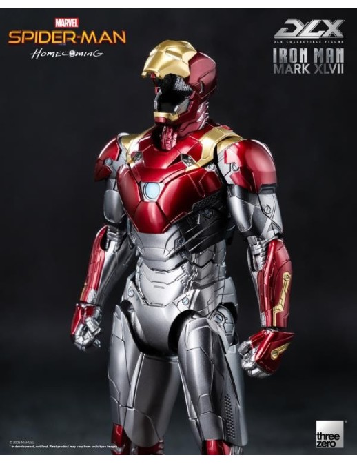 Threezero Spider-Man: Homecoming DLX Collectible Figure Iron Man Mark XLVII