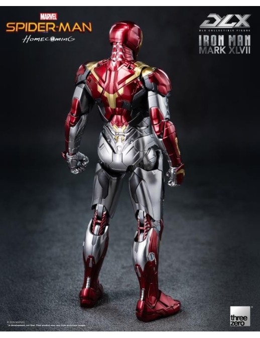 Threezero Spider-Man: Homecoming DLX Collectible Figure Iron Man Mark XLVII