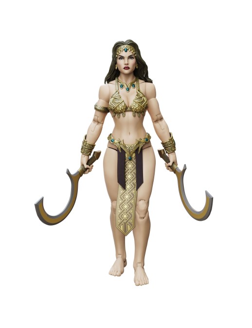 Boss Fight Epic Studio H.A.C.K.S. Figure Conan the Barbarian Belit Queen of the Black Coast Pirate Shemite Queen