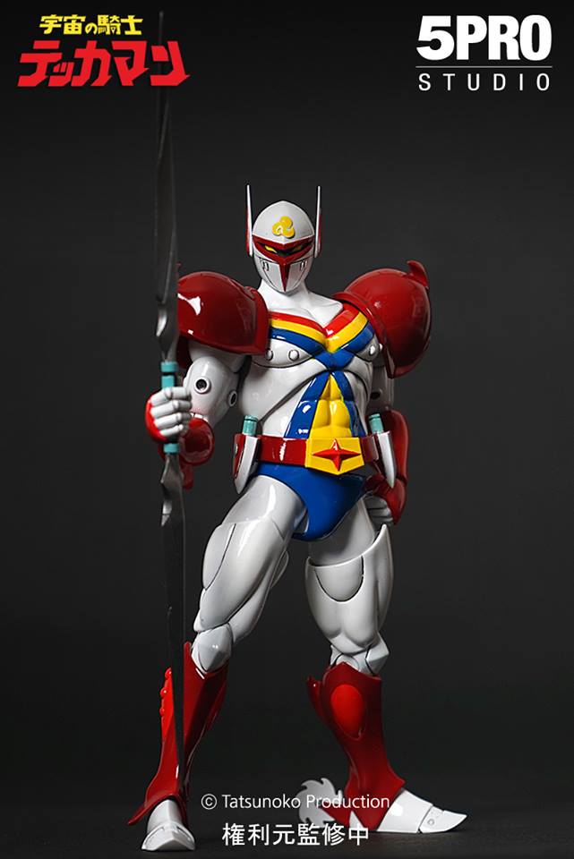 5PRO STUDIO MEGA HERO ACTION FIGURE SERIES MH-001 THE SPACE KNIGHT TEKKAMAN