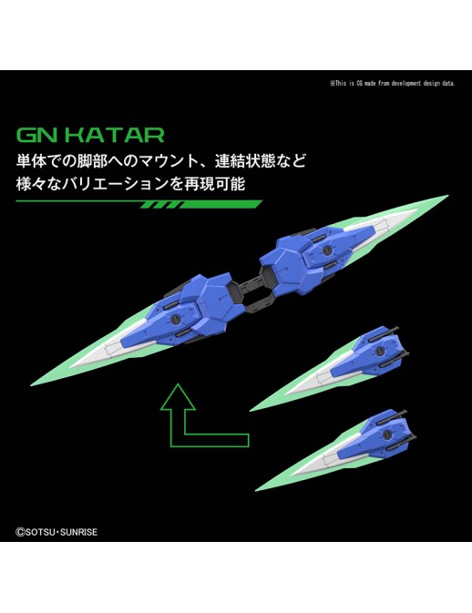 Bandai Perfect Grade PG 1/60 Mobile Suit Gundam GN-0000GNHW/7SG 00 Gundam Seven Sword/G
