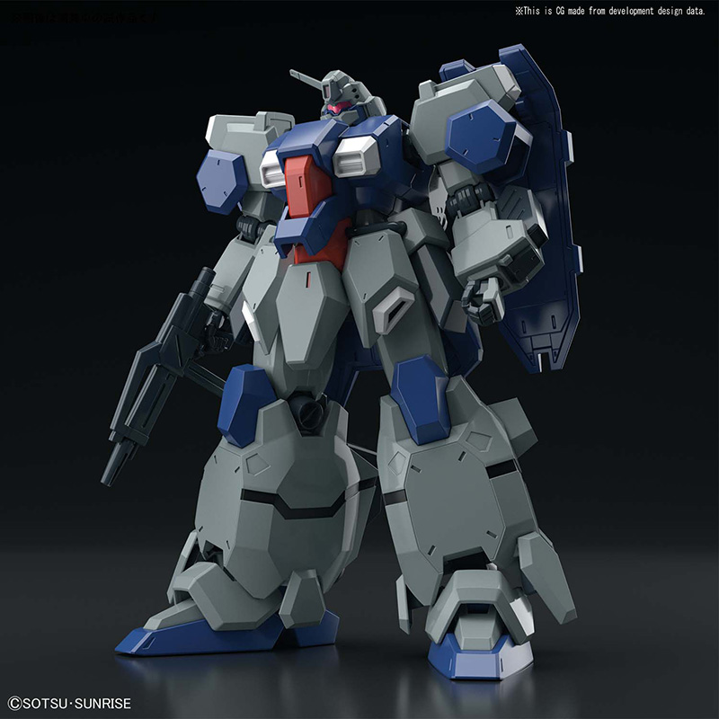 BANDAI HIGH GRADE HGUC 1/144 MOBILE SUIT GUNDAM FD-03 GUSTAV KARL UNICORN VERSION