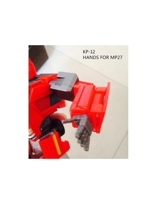 KFC KP-12 Posable Hands for MP-27 Ironhide Transformers