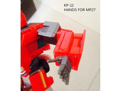 KFC KP-12 POSABLE HANDS FOR MP-27 IRONHIDE TRANSFORMERS
