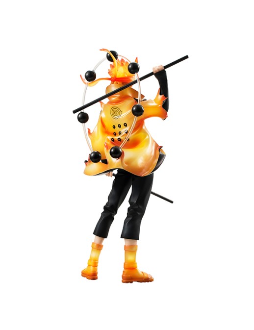 Megahouse G.E.M. Series Naruto Shippuden Naruto Uzumaki Six Paths Sage Mode 15th Anniversary Version