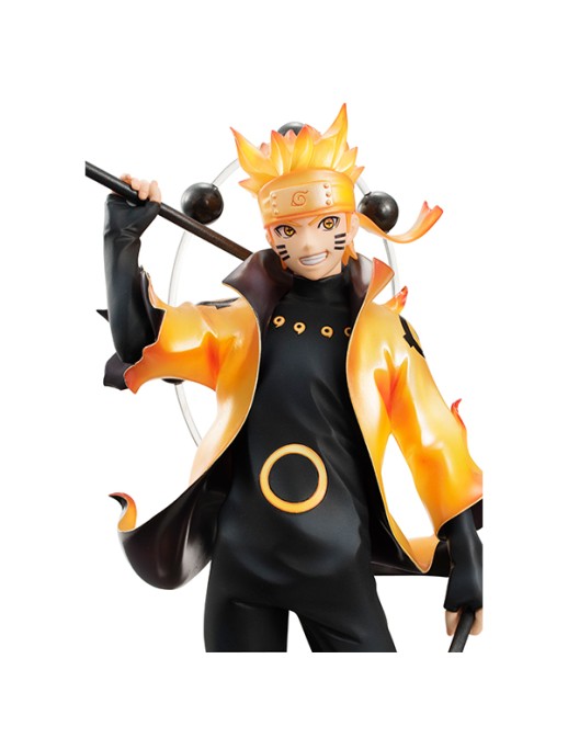 Megahouse G.E.M. Series Naruto Shippuden Naruto Uzumaki Six Paths Sage Mode 15th Anniversary Version
