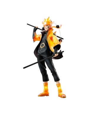 Megahouse G.E.M. Series Naruto Shippuden Naruto Uzumaki Six Paths Sage Mode 15th Anniversary Version