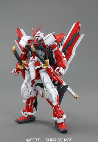 BANDAI MASTER GRADE MG 1/100 MOBILE SUIT GUNDAM MBF-P02KAI GUNDAM ASTRAY RED FRAME KAI