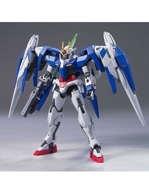Bandai High Grade HG 1/144 Mobile Suit Gundam GN-0000+GNR--010 00 Raiser + GN Sword III