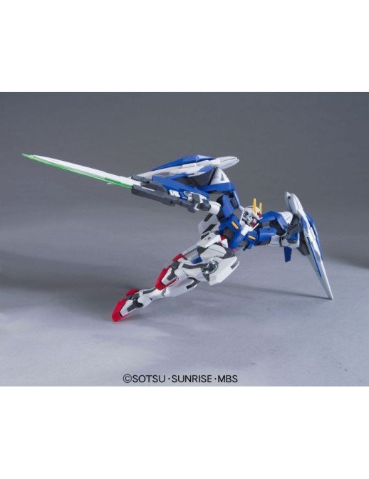 Bandai High Grade HG 1/144 Mobile Suit Gundam GN-0000+GNR--010 00 Raiser + GN Sword III