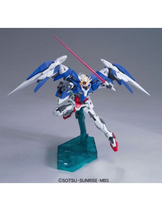 Bandai High Grade HG 1/144 Mobile Suit Gundam GN-0000+GNR--010 00 Raiser + GN Sword III