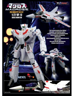 KitzConcept's Robotech VF1J Valkyrie Rick Hunter 1/72 Scale Figure
