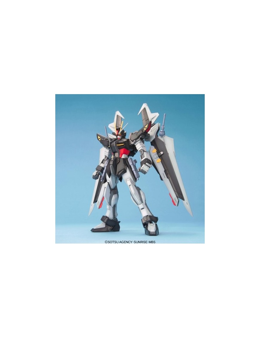 Bandai Master Grade MG 1/100 Mobile Suit Gundam GAT-X105E+AQM/E-X09S Strike Noir Gundam Bandai Master Grade MG 1/100 Mobile Suit Gundam GAT-X105E+AQM/E-X09S Strike Noir Gundam
