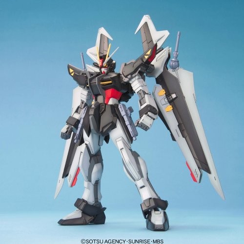 BANDAI MASTER GRADE MG 1/100 MOBILE SUIT GUNDAM GAT-X105E+AQM/E-X09S STRIKE NOIR GUNDAM