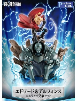 Megahouse Precious G.E.M. Series Full Metal Alchemist Edward & Alphonse Elric