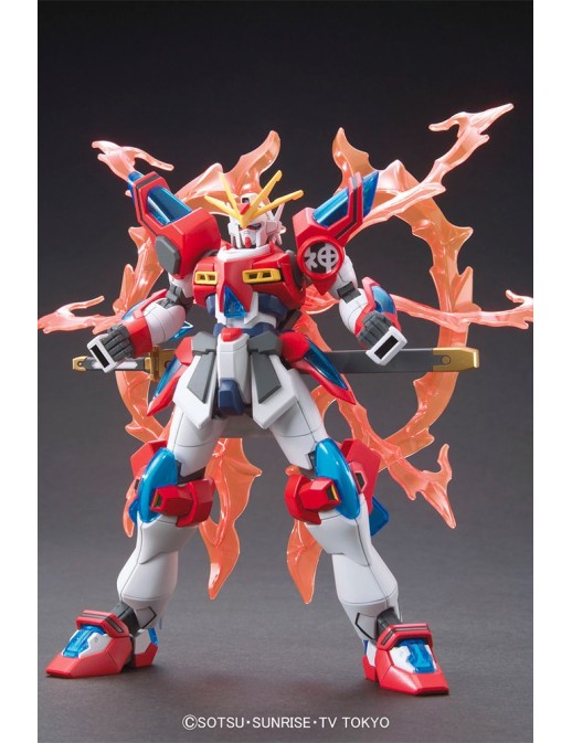 Bandai High Grade HGBF 1/144 Mobile Suit Gundam KMK-B01 Kamiki Burning Gundam