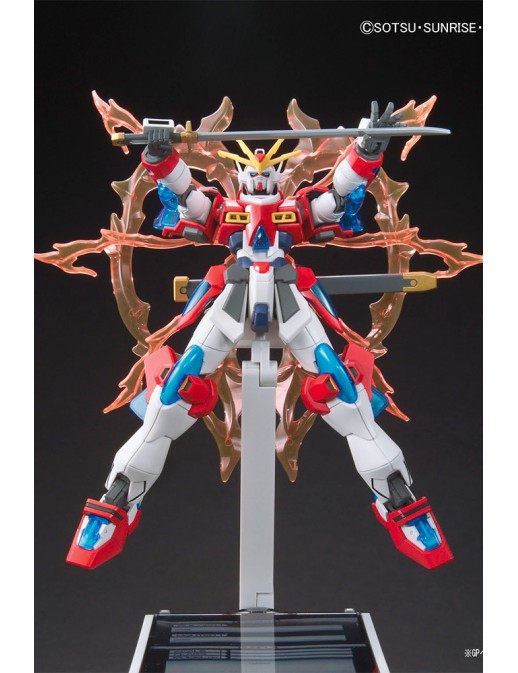 Bandai High Grade HGBF 1/144 Mobile Suit Gundam KMK-B01 Kamiki Burning Gundam