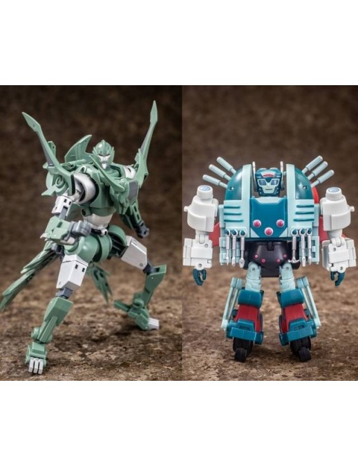 Mastermind Creations Reformatted - R-38 Ni Mechanic & Foxwire Secret Agent