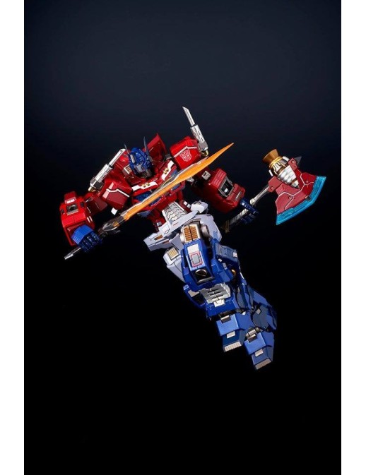 Flame Toys Kuro Kara Kuri 04 Series Transformers Optimus Prime