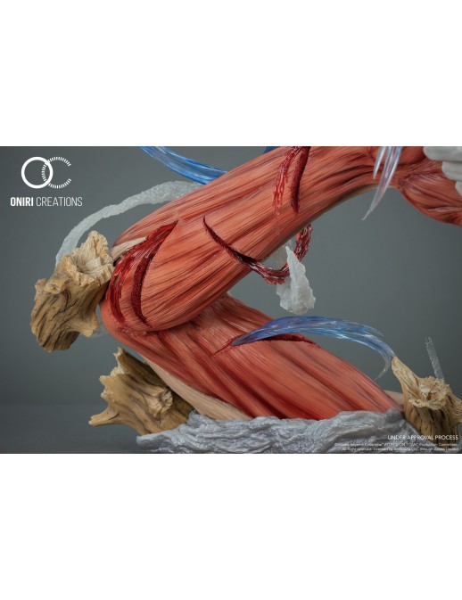 Oniri Creations Attack on Titan Levi VS Female Titan Epic Diorama 1/6 Statue Figure 999pcs Worldwide
