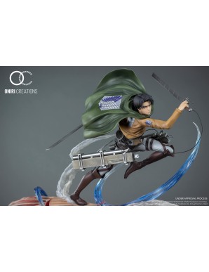 Oniri Creations Attack on Titan Levi VS Female Titan Epic Diorama 1/6 Statue Figure 999pcs Worldwide