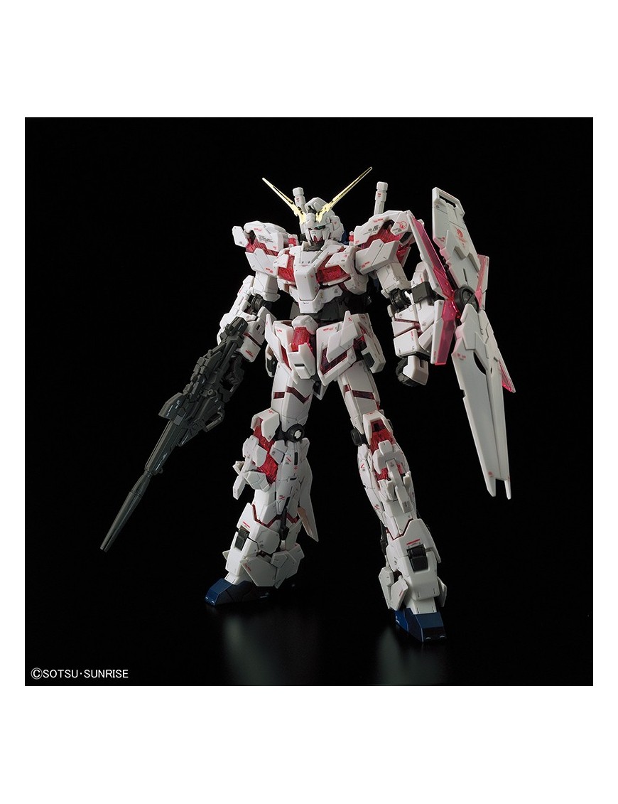 Bandai Real Grade RG 1/144 Mobile Suit Gundam RX-0 Unicorn Gundam Destroy Mode Full Psycho-Frame Prototype Bandai Real Grade RG 1/144 Mobile Suit Gundam RX-0 Unicorn Gundam Destroy Mode Full Psycho-Frame Prototype