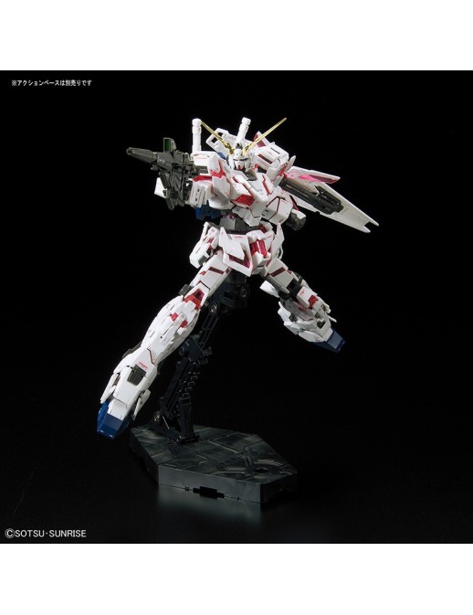 Bandai Real Grade RG 1/144 Mobile Suit Gundam RX-0 Unicorn Gundam Destroy Mode Full Psycho-Frame Prototype