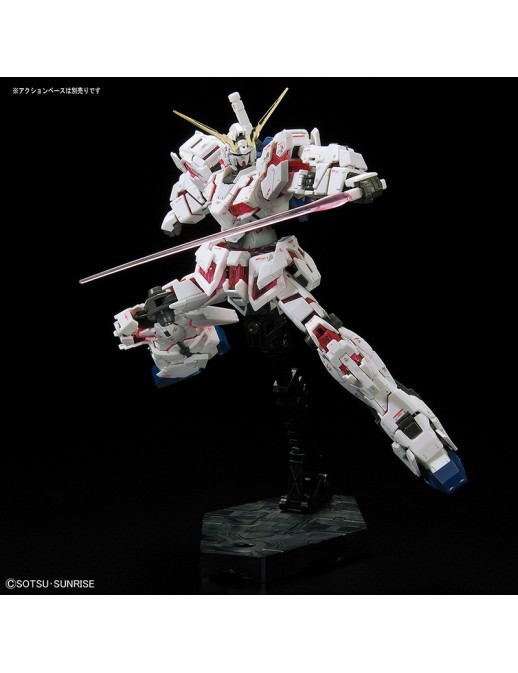 Bandai Real Grade RG 1/144 Mobile Suit Gundam RX-0 Unicorn Gundam Destroy Mode Full Psycho-Frame Prototype