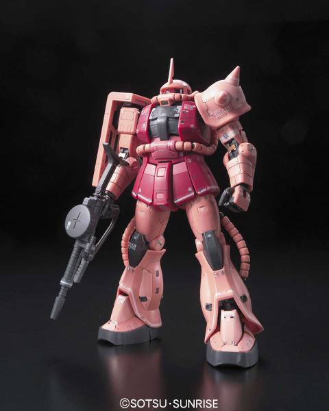 BANDAI REAL GRADE RG 1/144 MOBILE SUIT GUNDAM MS-06S ZAKU II