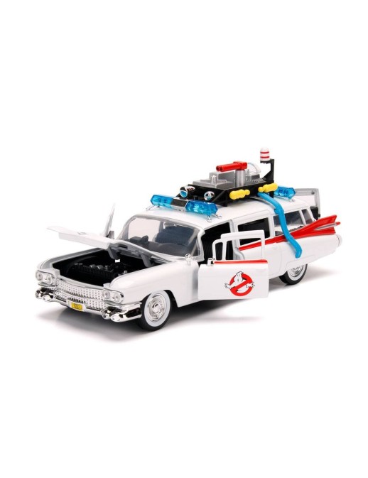 Jada Toys Diecast Model 1/24 Scale Ghostbusters 1959 Cadillac Ecto-1