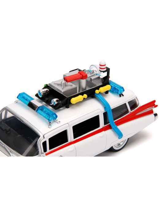 Jada Toys Diecast Model 1/24 Scale Ghostbusters 1959 Cadillac Ecto-1