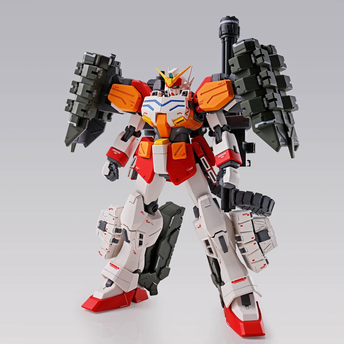 P-BANDAI MASTER GRADE MG 1/100 MOBILE SUIT GUNDAM XXXG-01H GUNDAM HEAVYARMS IGEL UNIT EW VERSION