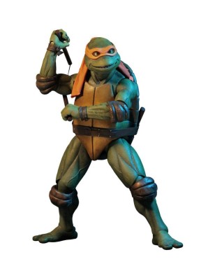 Neca Teenage Mutant Ninja Turtles Michelangelo 1/4 Scale