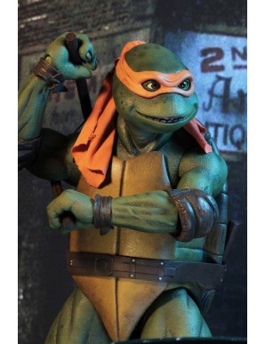 Neca Teenage Mutant Ninja Turtles Michelangelo 1/4 Scale