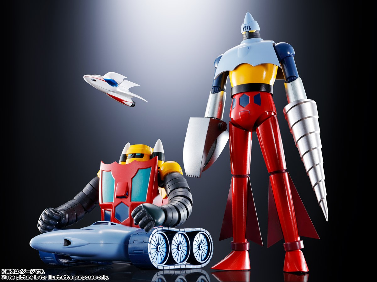 BANDAI SOUL OF CHOGOKIN GX-91 GETTER 2 & GETTER 3