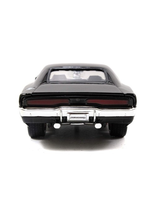 Jada Toys Diecast Model 1/24 Scale Fast & Furious Dodge Charger Street 1970