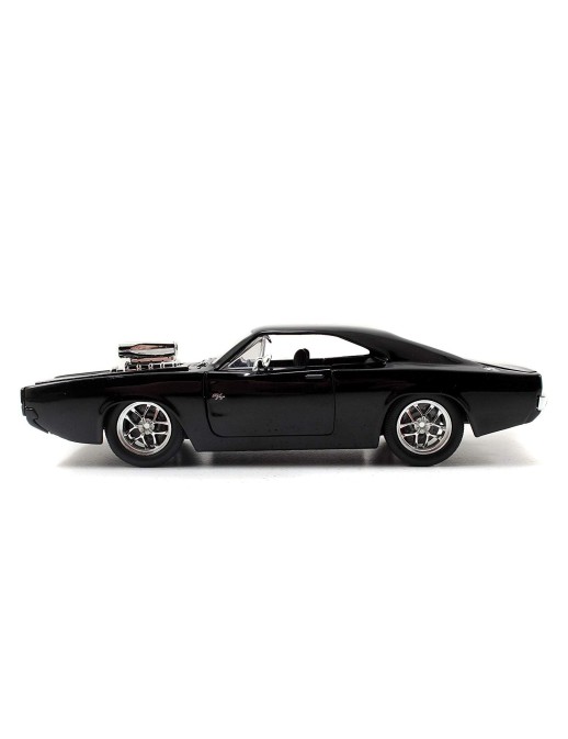 Jada Toys Diecast Model 1/24 Scale Fast & Furious Dodge Charger Street 1970