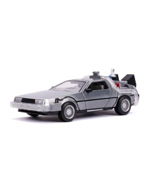 Jada Toys Diecast Model 1/24 Scale Back To The Future II DMC Delorean Time Machine