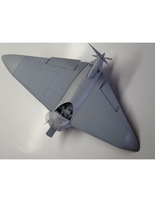 Aoshima Conan il Ragazzo del Futuro Flying Boat Falco 1/72 Scale Model Kit