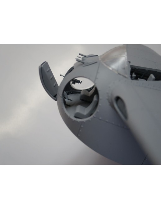 Aoshima Plamo Conan il Ragazzo del Futuro Flying Boat Falco 1/72 Scale Model Kit