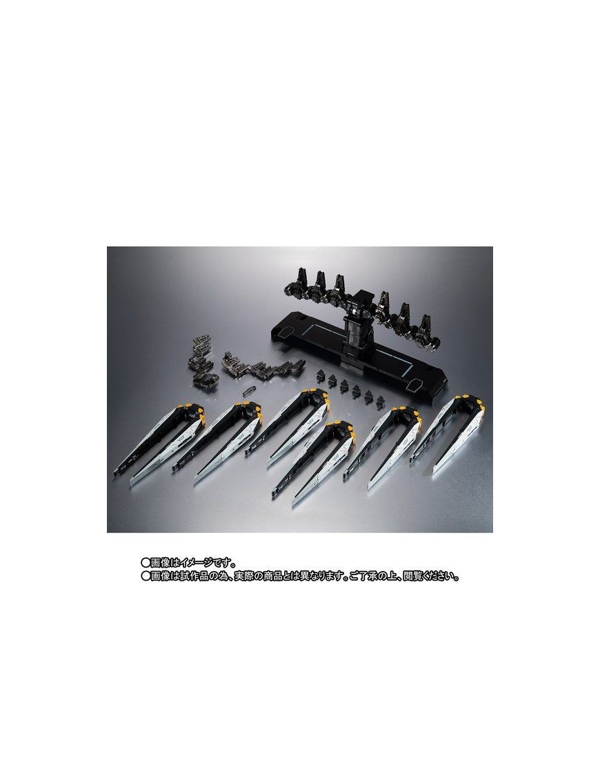 Bandai Metal Structure Mobile Suit Gundam RX-93 Nu Gundam Option Parts Fin Funnel Set Bandai Metal Structure Mobile Suit Gundam RX-93 Nu Gundam Option Parts Fin Funnel Set