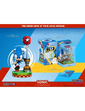 First 4 Figures Sonic The Hedgehog 29cm Statue f4f