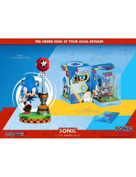 First 4 Figures Sonic The Hedgehog 29cm Statue