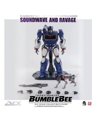 Threezero Transformers Bumblebee DLX Scale Collectible Figure Series Soundwave & Ravage