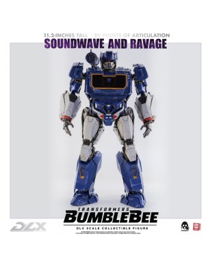 Threezero Transformers Bumblebee DLX Scale Collectible Figure Series Soundwave & Ravage