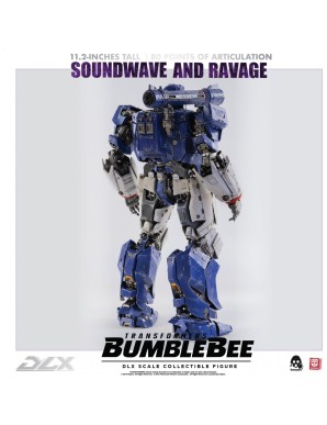 Threezero Transformers Bumblebee DLX Scale Collectible Figure Series Soundwave & Ravage