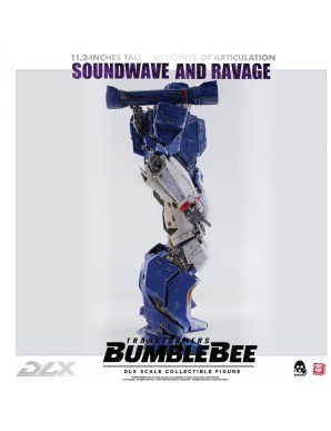 Threezero Transformers Bumblebee DLX Scale Collectible Figure Series Soundwave & Ravage